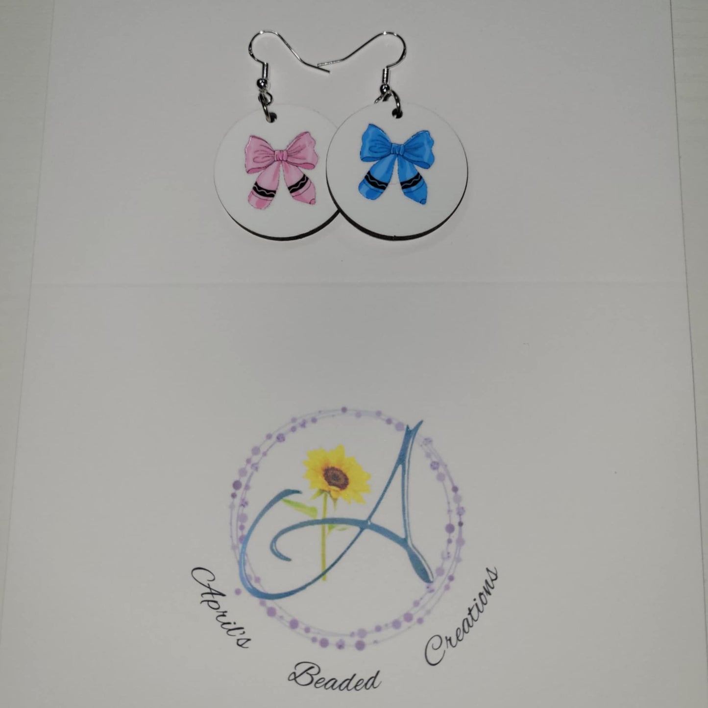 Crayon Earring Set