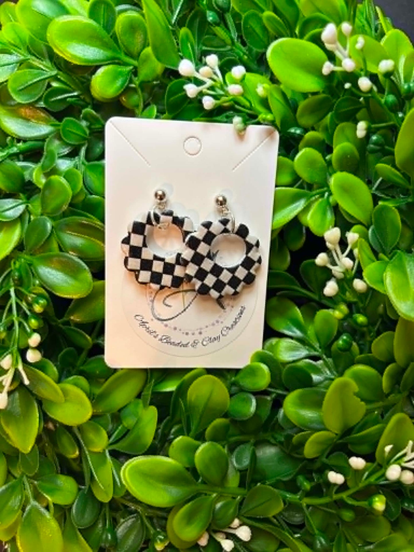 Polymer Clay Earrings #24