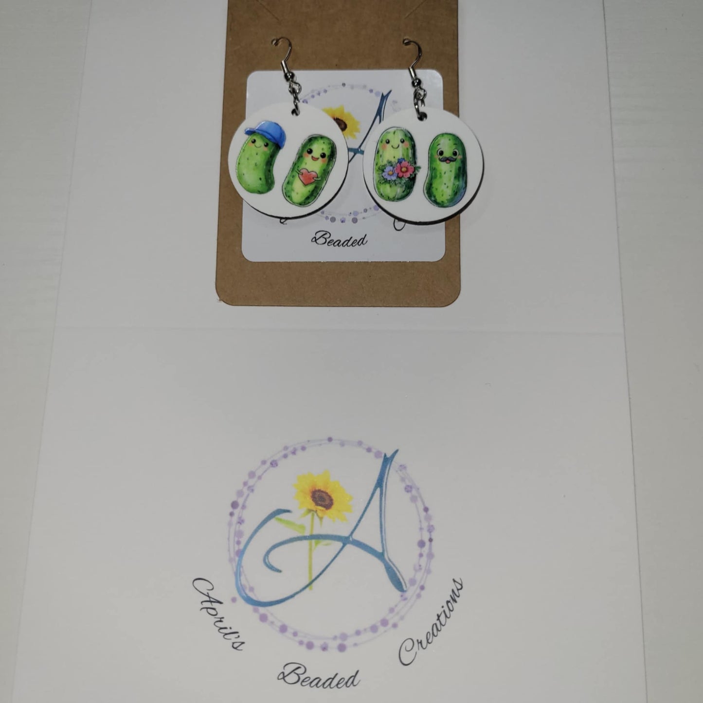 Pickle Earring Set