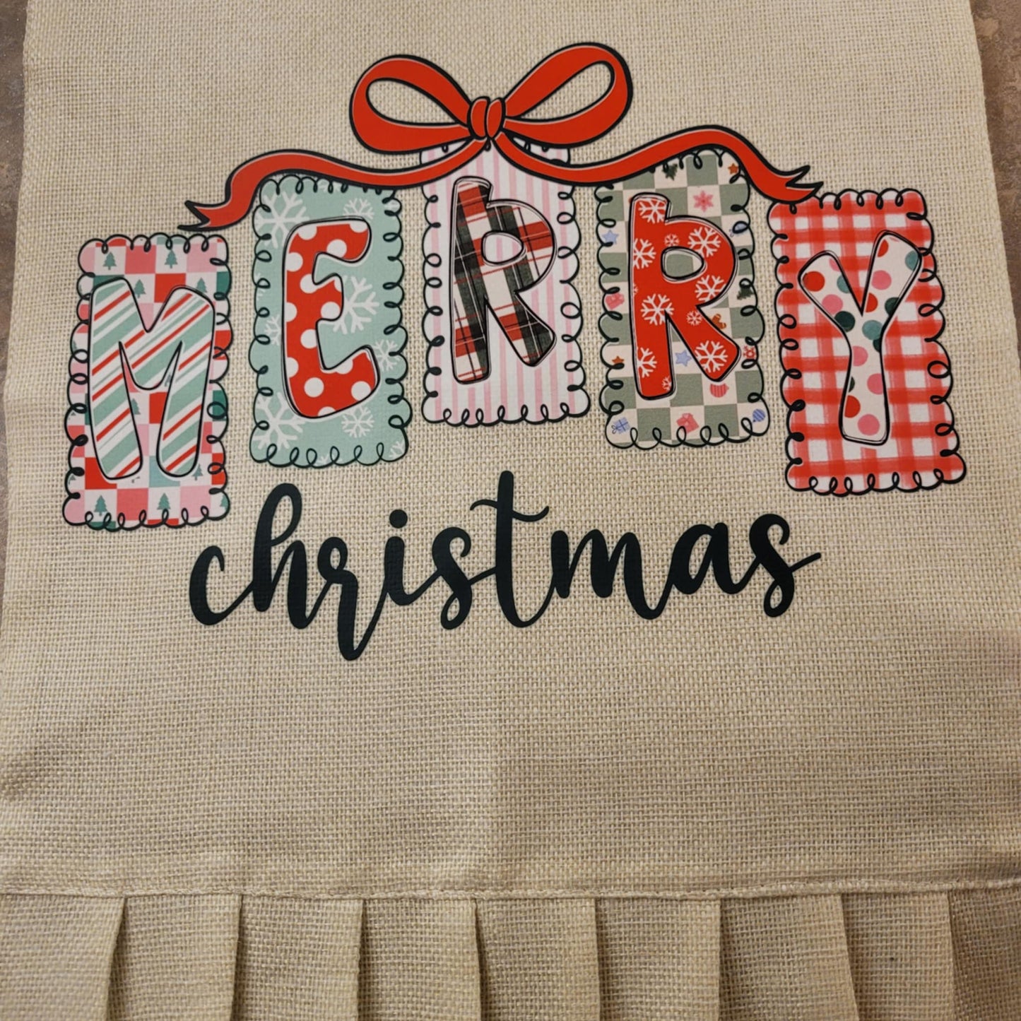 Christmas Garden Flag #1