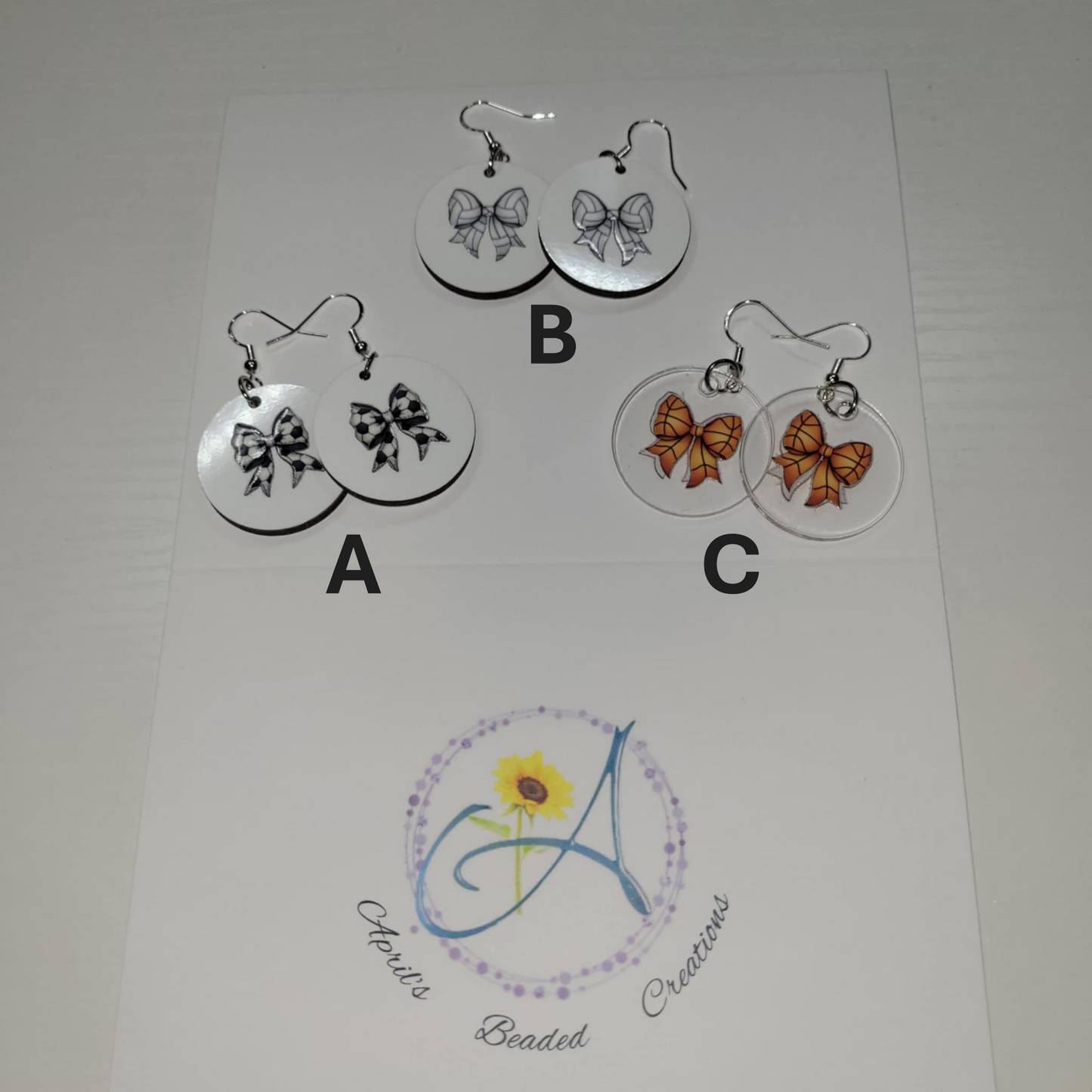 Sports Earring Sets