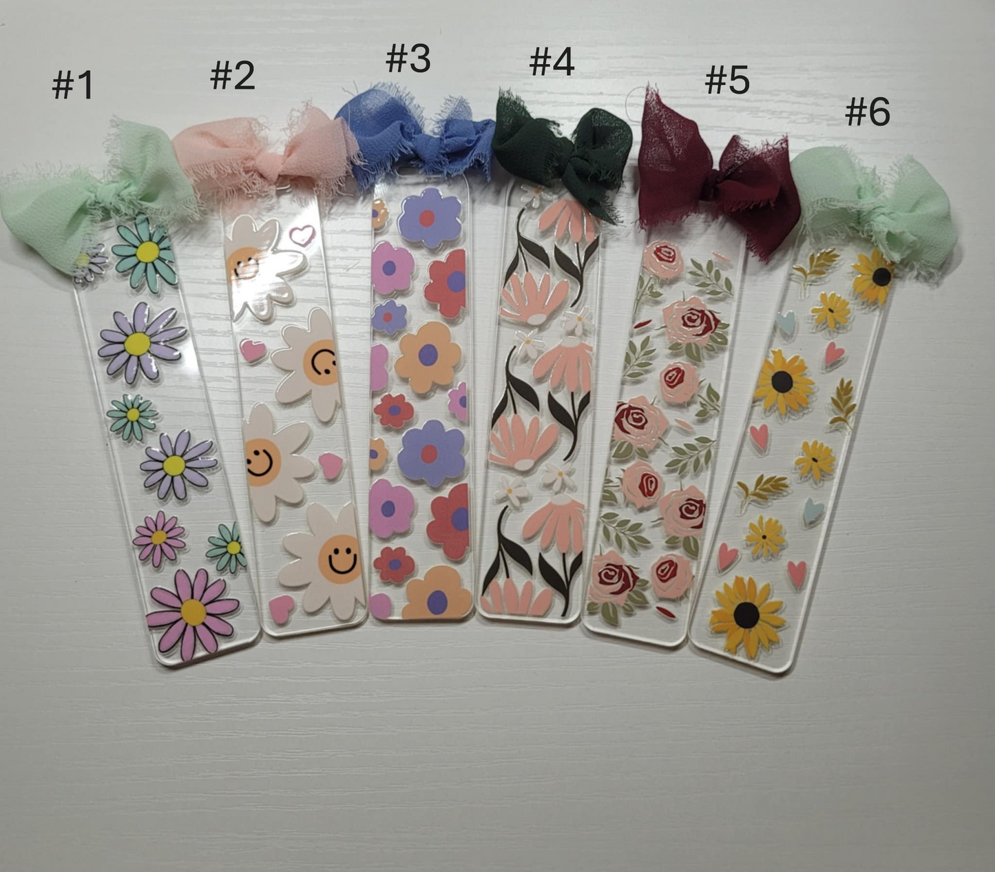 Floral Bookmarks
