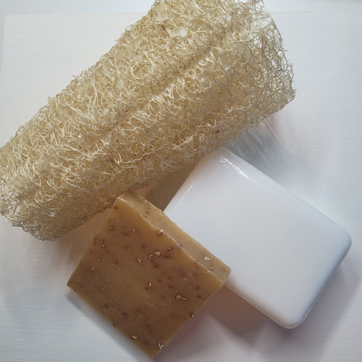 Luffa Set w/ Goats Milk Soap