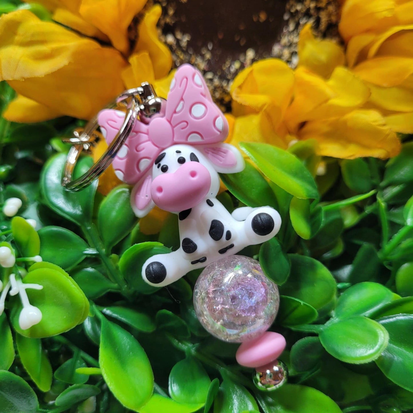 Cow Bar Keychain
