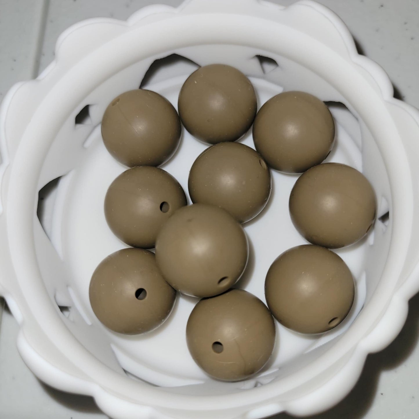 Cappuccino 19mm Bead Bags