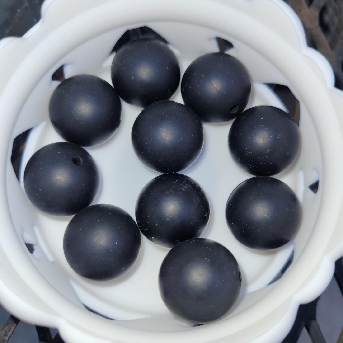 Black 19mm Bead Bags