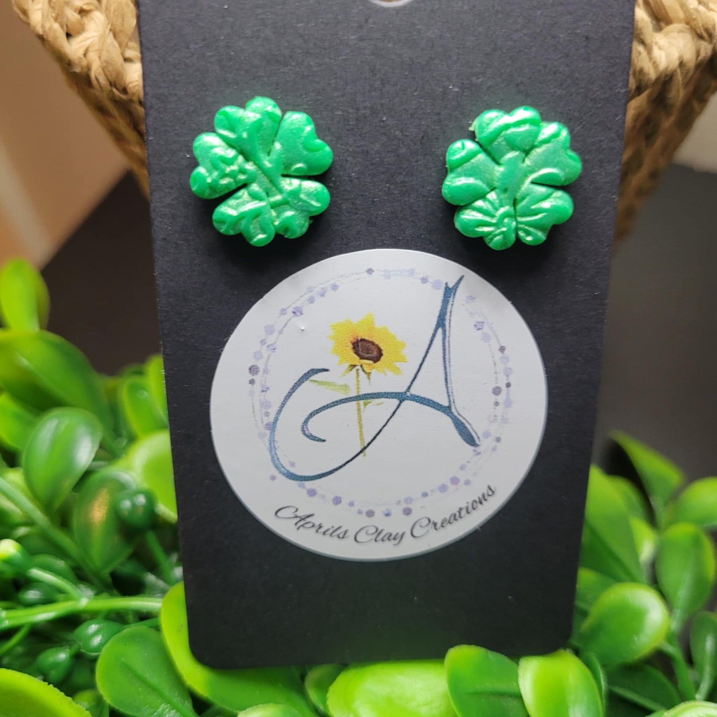 St. Patrick's Earring Studs #6