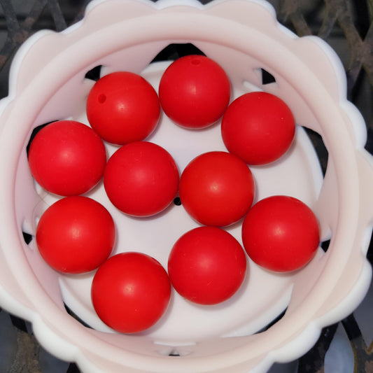Red 19mm Bead Bags