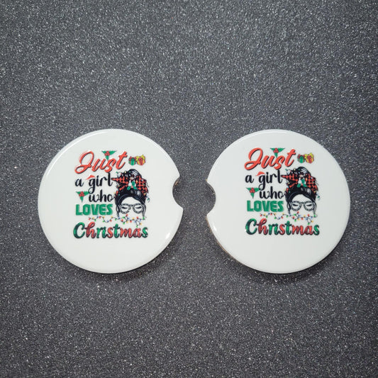 Christmas Car Coasters #2