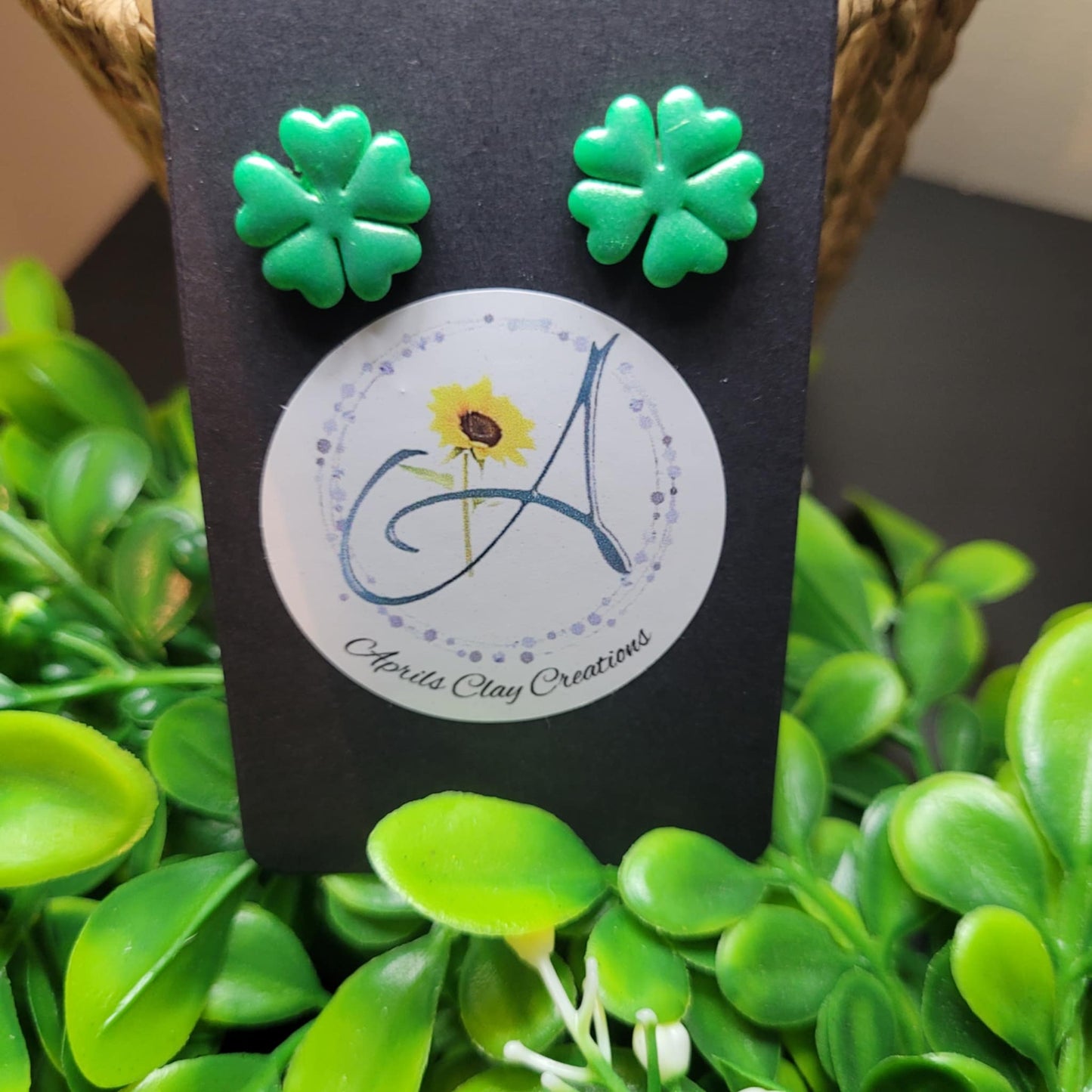 St. Patrick's Earring Studs #4