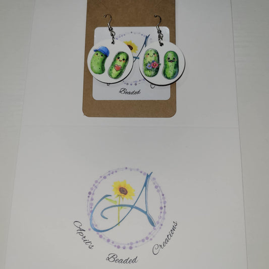 Pickle Earring Set
