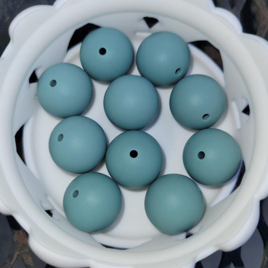 Moroccan Blue 19mm Bead Bags