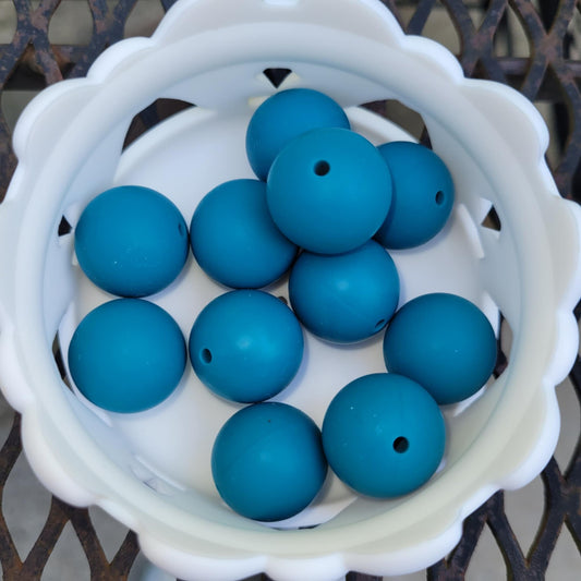 Biscay Blue 19mm Bead Bags