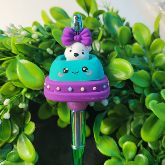 Bumper Car Pen (Purple #1)