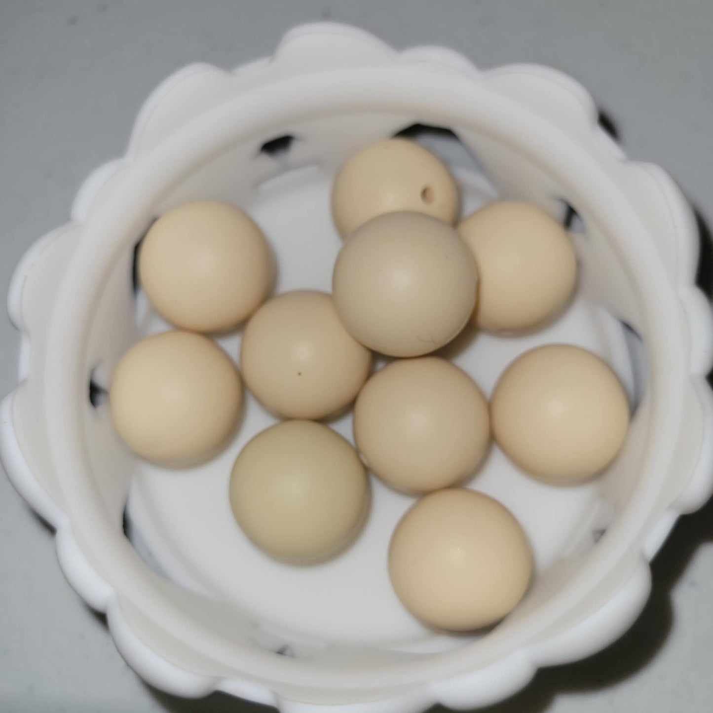 Wheat 19mm Bead Bags