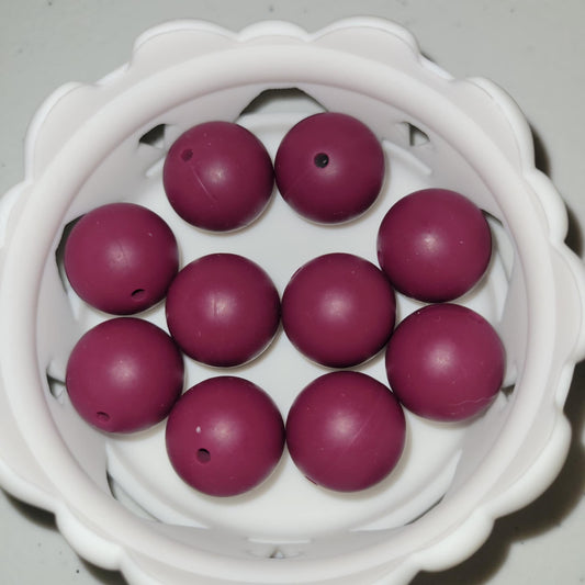 Wine 19mm Bead Bags