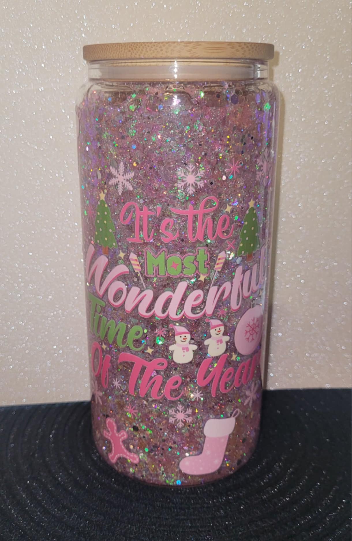 It's the most wonderful time of the year Snowglobe Tumbler