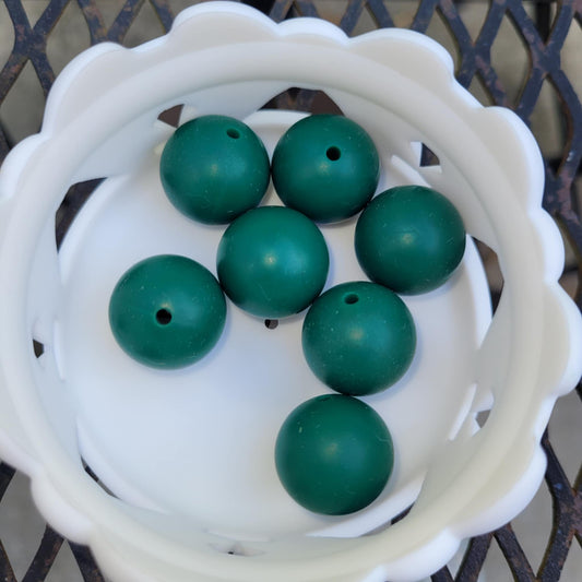 Forest Green 19mm Bead Bags