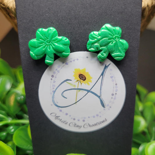 St. Patrick's Earring Studs #3