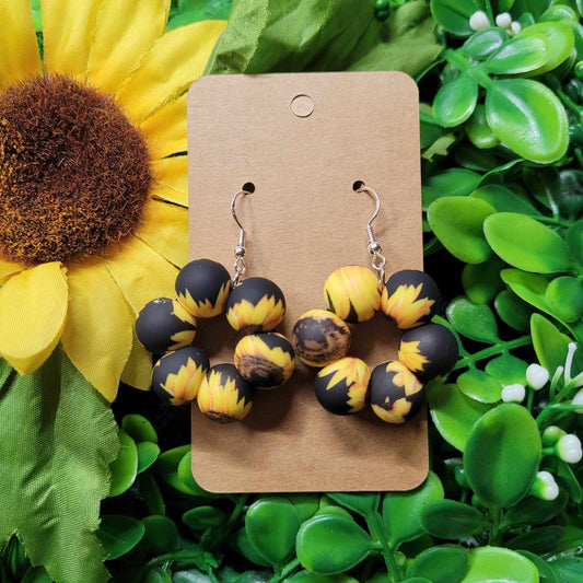 Sunflower Earrings