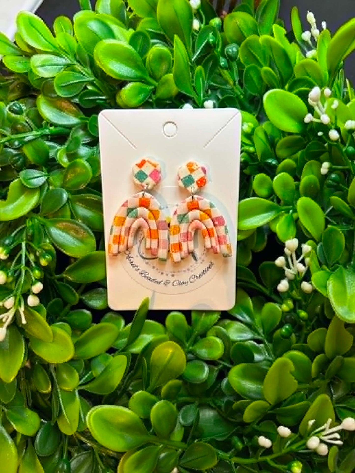 Polymer Clay Earrings #4