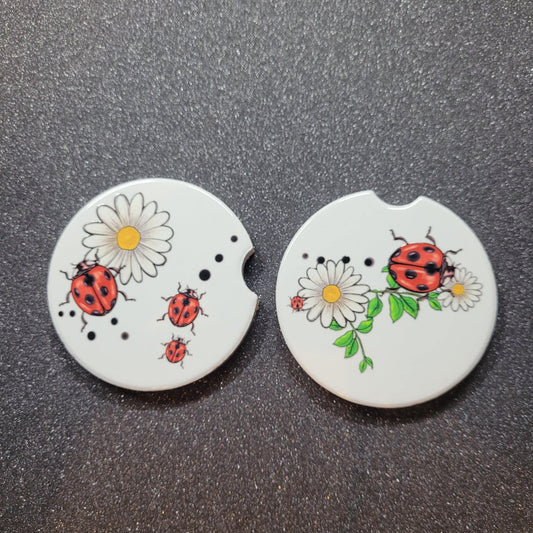 Lady Bug Coasters