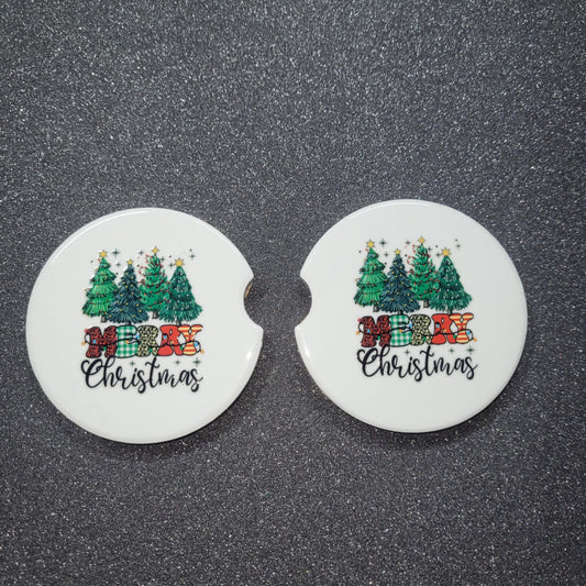 Christmas Car Coasters #1